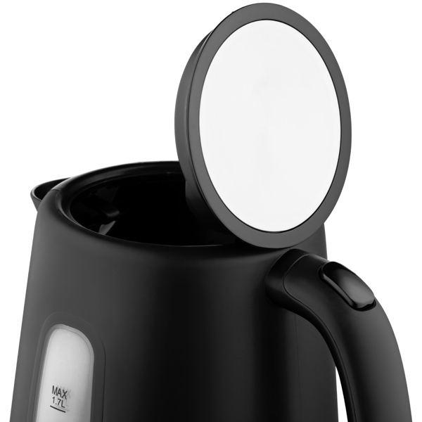 Ardesto EKL-F19B, 2200W, 1.7L, Electric Kettle, Black