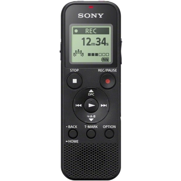 Sony ICD-PX370, 4GB, USB, Voice Recorder, Black