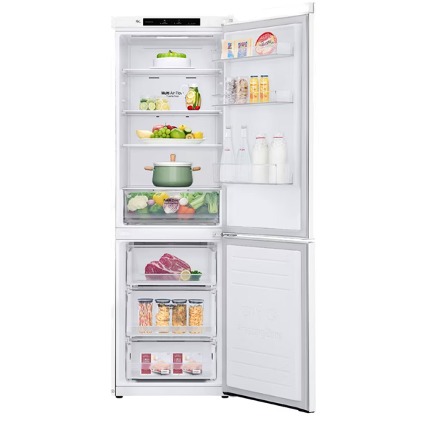 LG GBP31SWLZN.ASWQEUR, 341L, Refrigerator, White