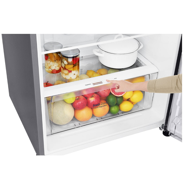 LG GR-C639HLCL.DPZQMEB, 438L, A+, Refrigerator, Silver