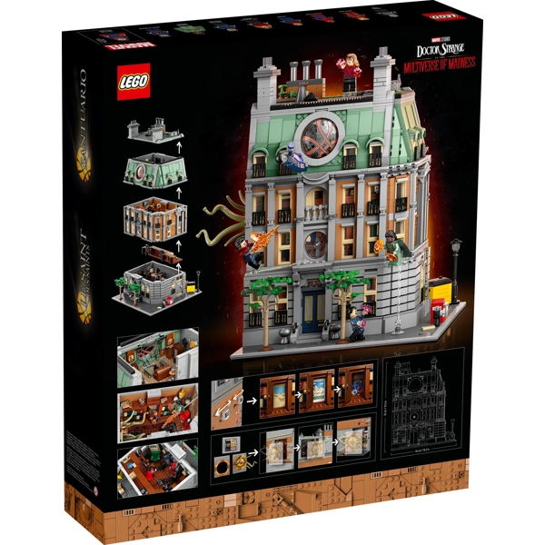 ასაწყობი კონსტრუქცია Lego 76218, Constructor Super Heroes Sanctum Sanctorum