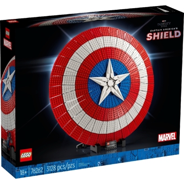 ასაწყობი კონსტრუქცია Lego 76262, Marvel Captain America's Shield