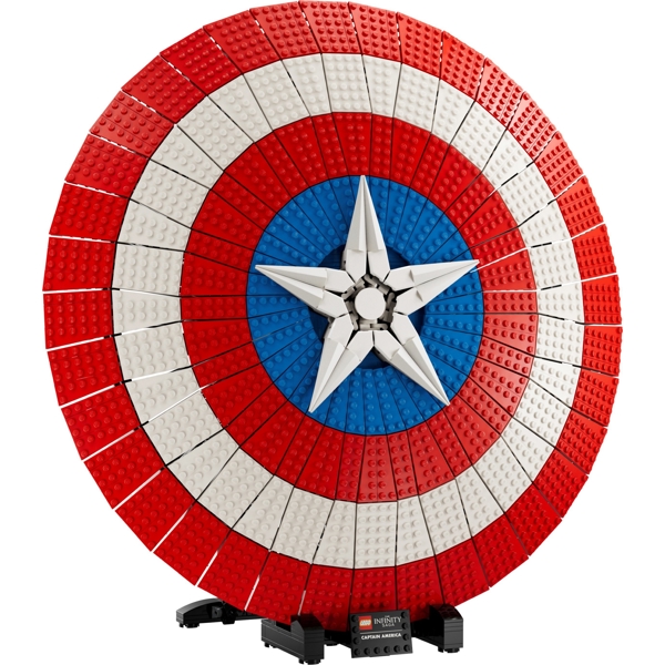 ასაწყობი კონსტრუქცია Lego 76262, Marvel Captain America's Shield