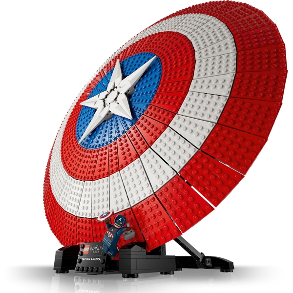 ასაწყობი კონსტრუქცია Lego 76262, Marvel Captain America's Shield