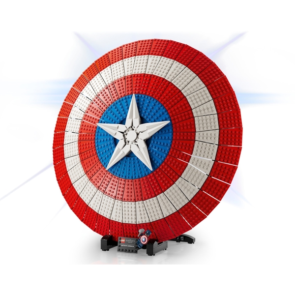 ასაწყობი კონსტრუქცია Lego 76262, Marvel Captain America's Shield