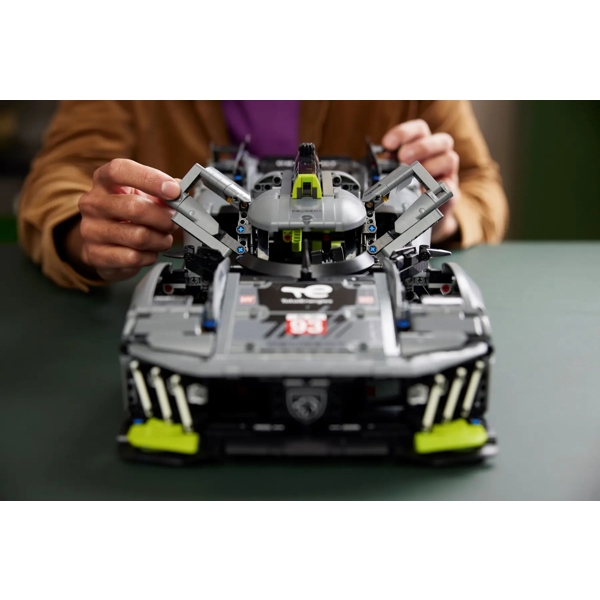 ასაწყობი კონსტრუქცია Lego 42156, Technic PEUGEOT 9X8 24H Le Mans Hybrid