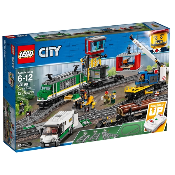 ასაწყობი კონსტრუქცია Lego 60198, City Freight Train