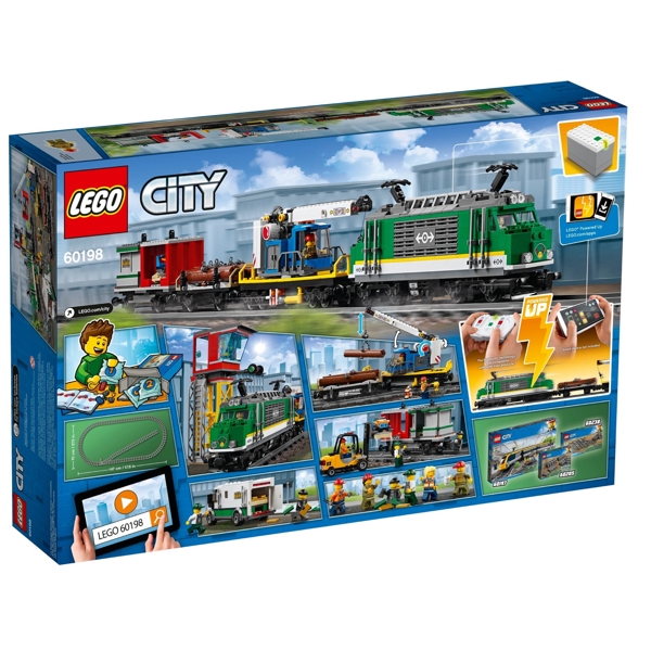 ასაწყობი კონსტრუქცია Lego 60198, City Freight Train