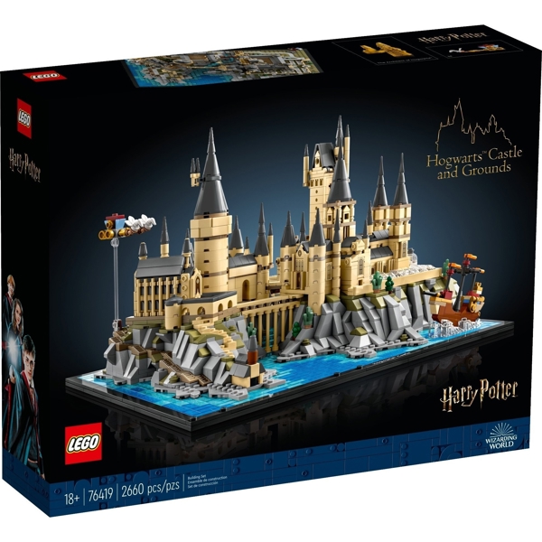 ასაწყობი კონსტრუქცია Lego 76419, Harry Potter Hogwarts Castle And Grounds