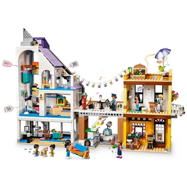 ასაწყობი კონსტრუქცია Lego 41732, Friends Downtown Flower And Design Stores