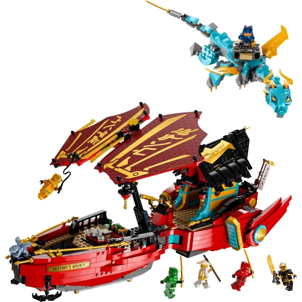 ასაწყობი კონსტრუქცია Lego 71797, Ninjago Destiny’s Bounty-Race Against Time