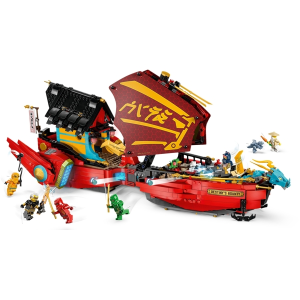 ასაწყობი კონსტრუქცია Lego 71797, Ninjago Destiny’s Bounty-Race Against Time