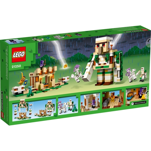 ასაწყობი კონსტრუქცია Lego 21250, Minecraft Fortress Iron Golem