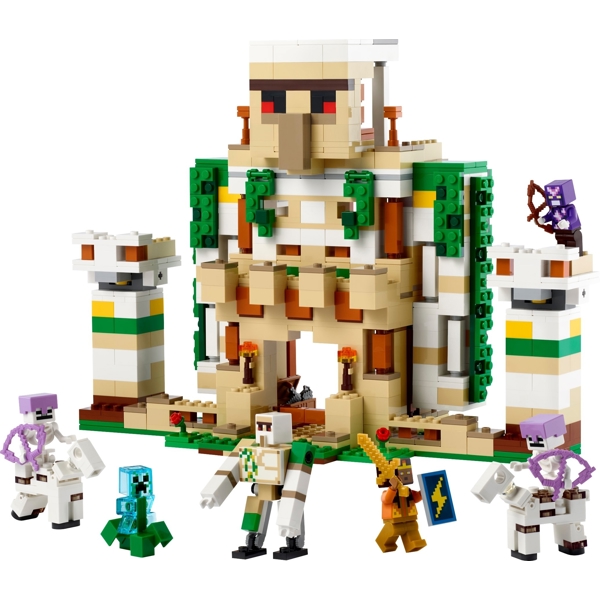 ასაწყობი კონსტრუქცია Lego 21250, Minecraft Fortress Iron Golem