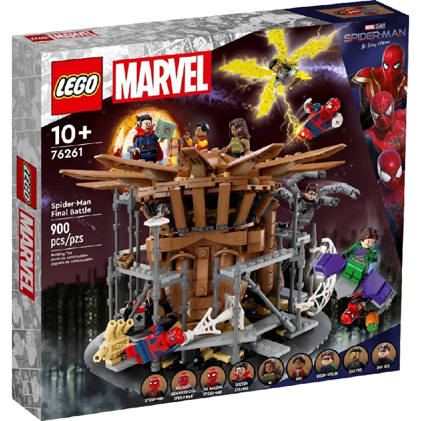 ასაწყობი კონსტრუქცია Lego 76261, Marvel Spider-Man Final Battle