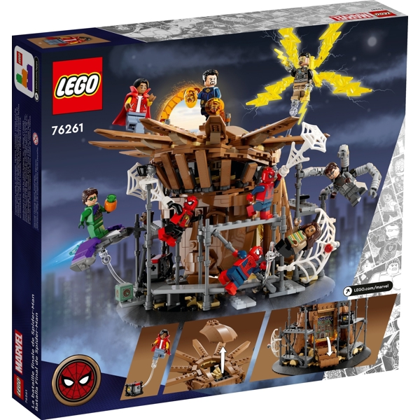 ასაწყობი კონსტრუქცია Lego 76261, Marvel Spider-Man Final Battle