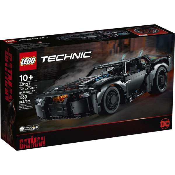 ასაწყობი კონსტრუქცია Lego 42127, The Batman-Batmobile