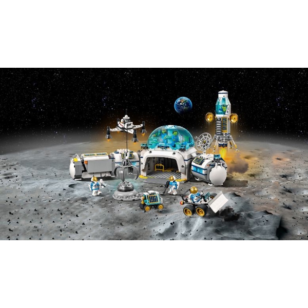 ასაწყობი კონსტრუქცია Lego 60350, Lunar Research Base