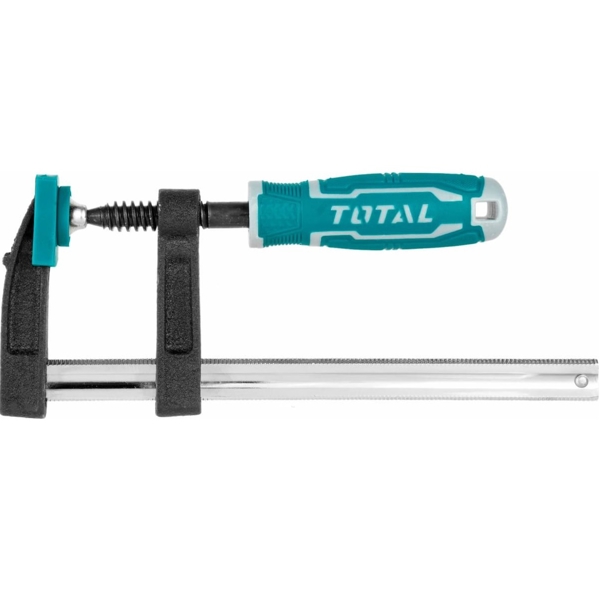 Total THT1320503, F Clamp, Black/Blue