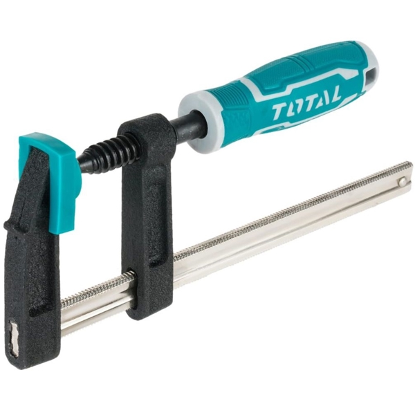 Total THT1320503, F Clamp, Black/Blue