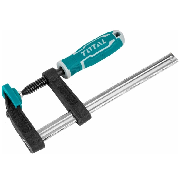 Total THT1320503, F Clamp, Black/Blue