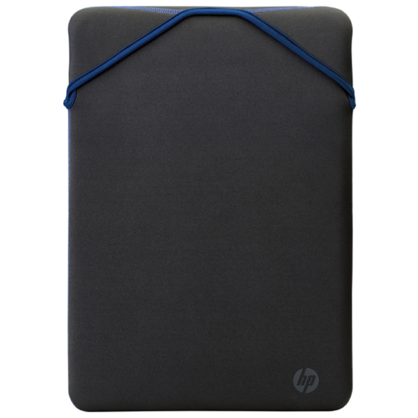 HP 2F1X4AA Reversible Protective, 14", Laptop Sleeve, Black/Blue