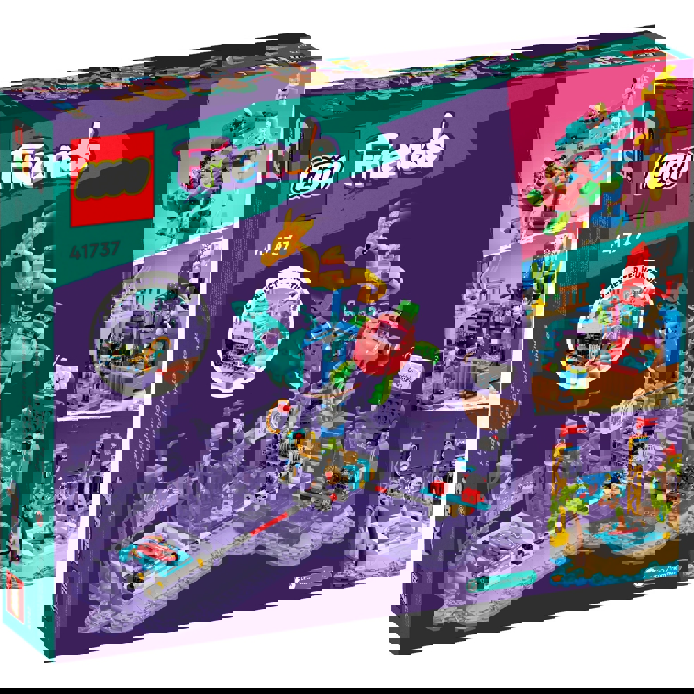 ასაწყობი კონსტრუქცია Lego 41737, Friends Beach Adventure Park