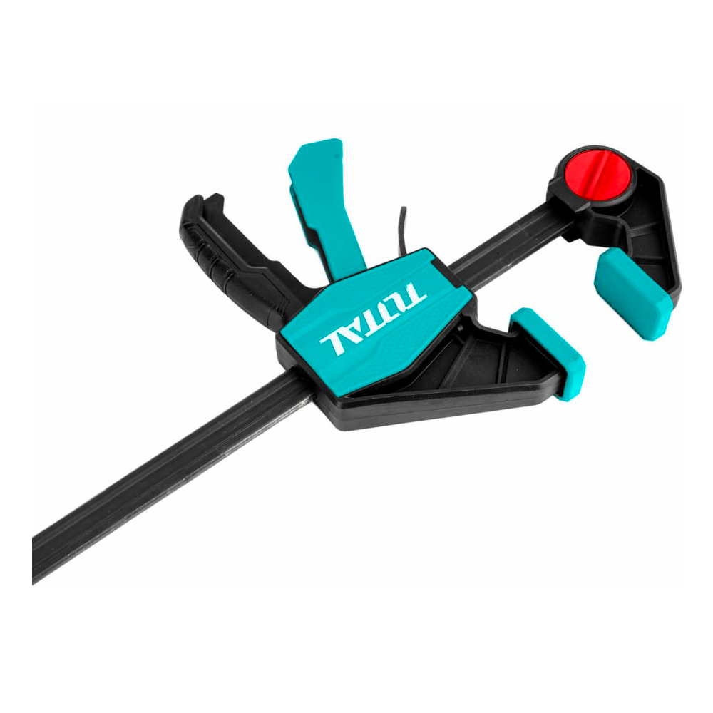 ჭახრაკი Total THT1346802, Quick Bar Clamp, Black/Blue