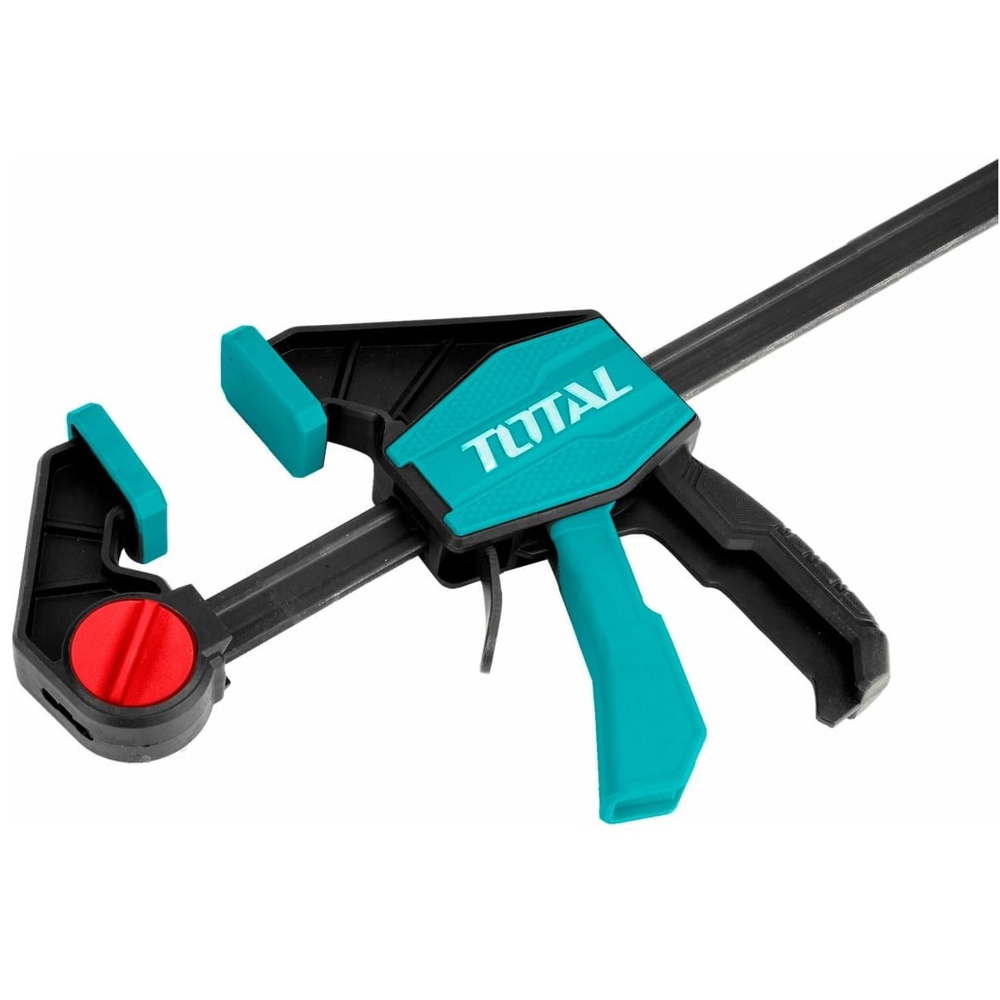 ჭახრაკი Total THT1346803, Quick Bar Clamp, Black/Blue