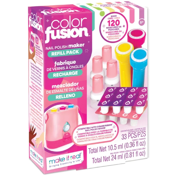 ფრჩხილების ლაქის ნაკრები Make It Real 2563MR, Nail Polish Refill