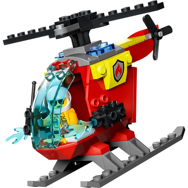 ასაწყობი კონსტრუქცია Lego 60318, Fire Helicopter