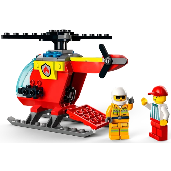 ასაწყობი კონსტრუქცია Lego 60318, Fire Helicopter