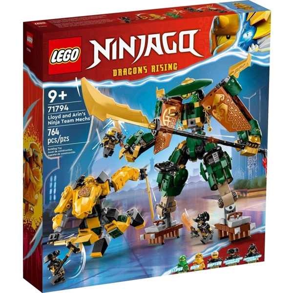 Lego 71794, Ninjago Lloyd and Arin's Ninja Team Mechs