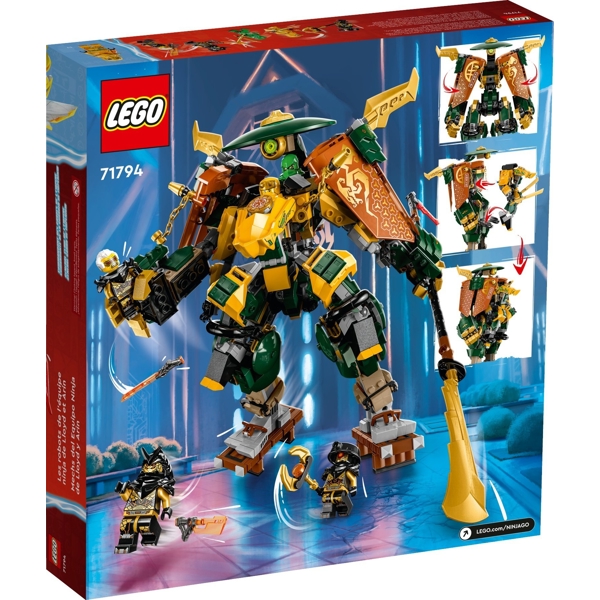 Lego 71794, Ninjago Lloyd and Arin's Ninja Team Mechs