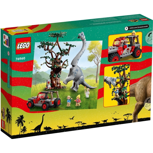 ასაწყობი კონსტრუქცია Lego 76960, Jurassic World Brachiosaurus Discovery