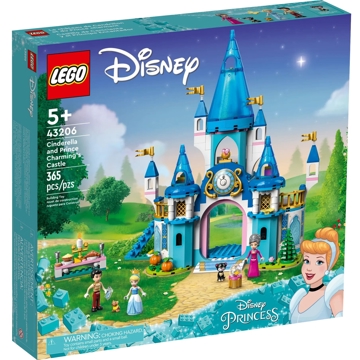 Lego 43206, Disney Princess Cinderella and Prince Charming's Castle