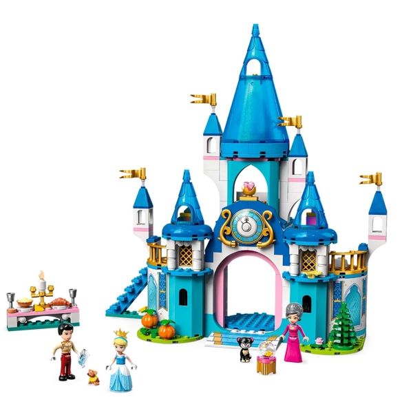 ასაწყობი კონსტრუქცია Lego 43206, Disney Princess Cinderella And Prince Charming's Castle