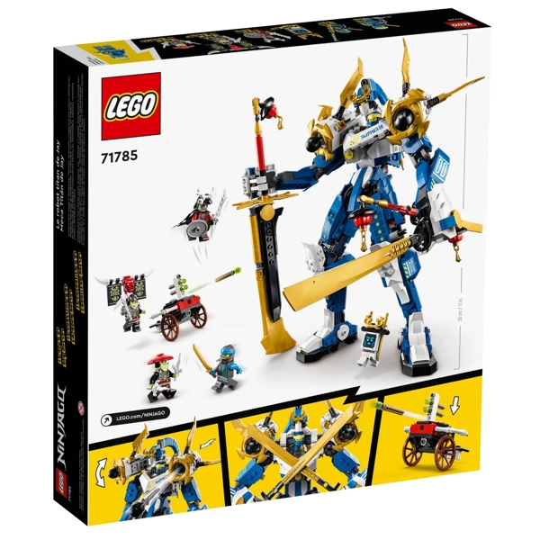 ასაწყობი კონსტრუქცია Lego 71785, Ninjago Jay’s Titan Mech