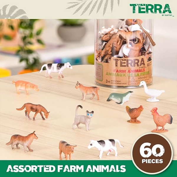 სათამაშო ნაკრები Terra AN6001Z, Farm Animals