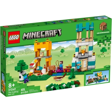 ასაწყობი კონსტრუქცია Lego 21249, Minecraft The Crafting Box 4.0