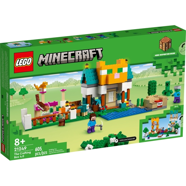 Lego 21249, Minecraft The Crafting Box 4.0