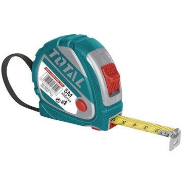 Total TMT126052M, 5M, Measuring Tape, Blue