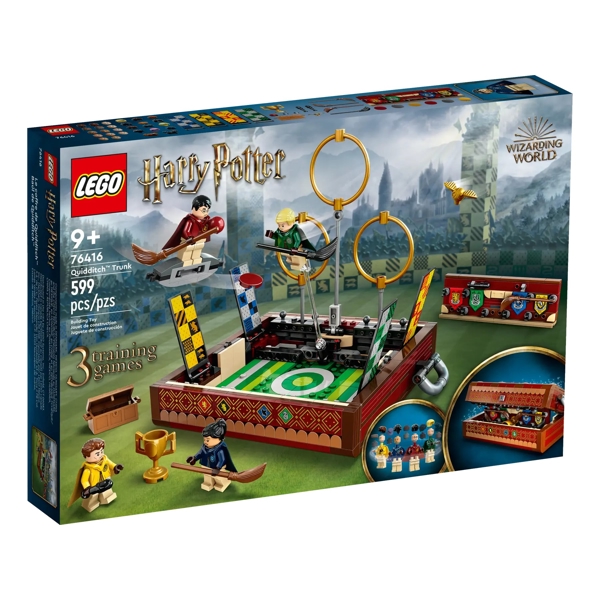 ასაწყობი კონსტრუქცია Lego 76416, Harry Potter Quidditch Trunk