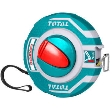 Total TMT11206, 20M, Measuring Tape, Blue