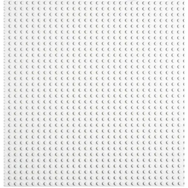 ასაწყობი კონსტრუქცია Lego 11026, Baseplate, White