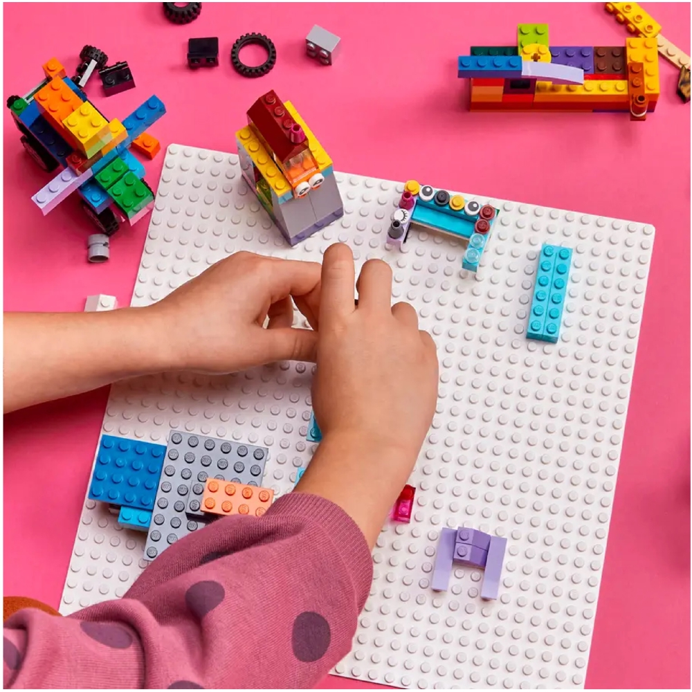 Lego 11026, Baseplate, White