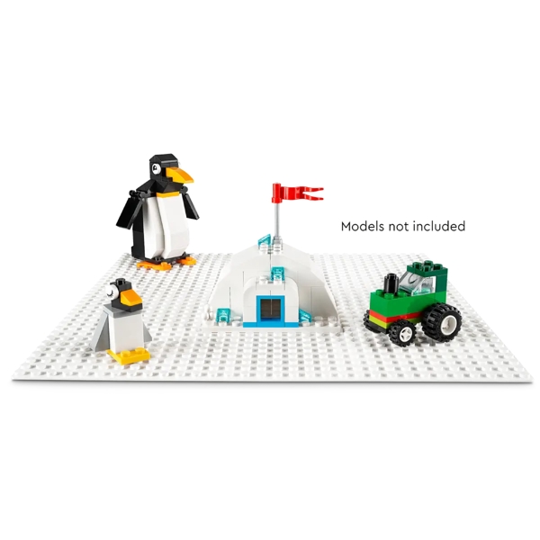 ასაწყობი კონსტრუქცია Lego 11026, Baseplate, White