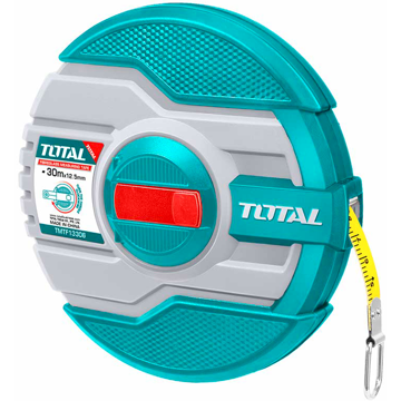 Total TMTF13306, 30M, Measuring Tape, Blue