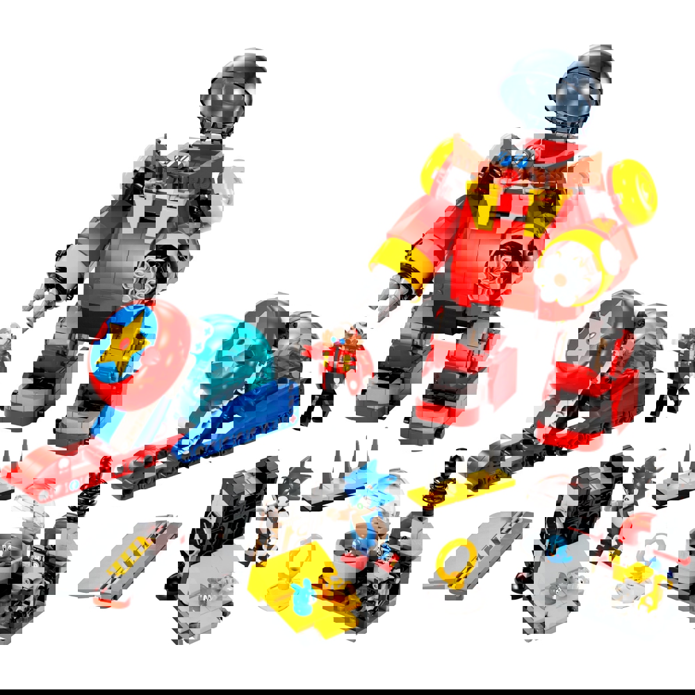 ასაწყობი კონსტრუქცია Lego 76993, Sonic The Hedgehog Sonic Vs. Dr. Eggman's Death Egg Robot