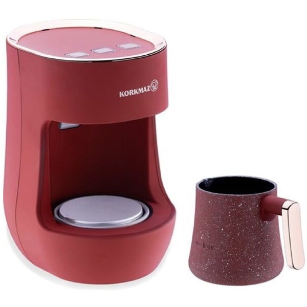 Korkmaz A865-01, 700W, Coffee Machine, Red